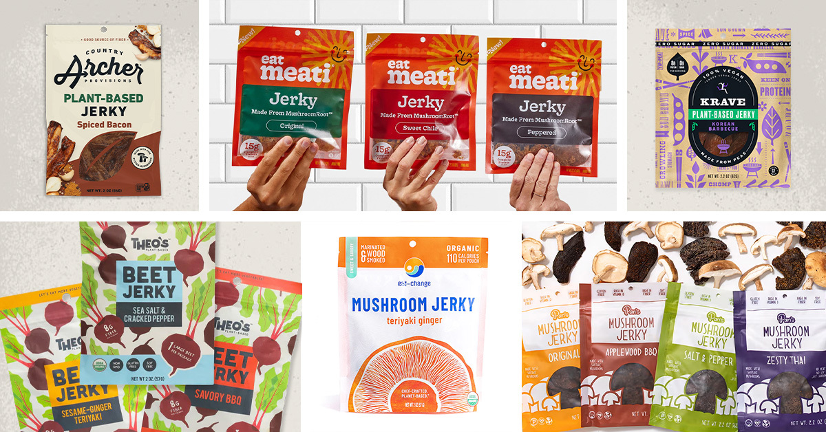 🌱🍄Plant-Based Jerky Is Having Some Type Of Moment… 🐮