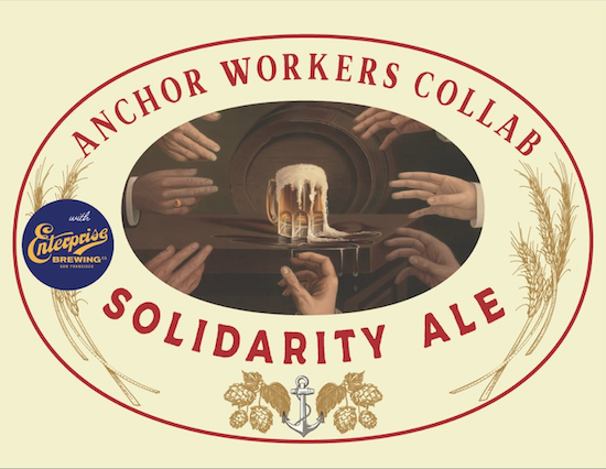 🍻 Fox Tale and Enterprise Brewing Release Solidarity Ale Supporting Anchor Workers