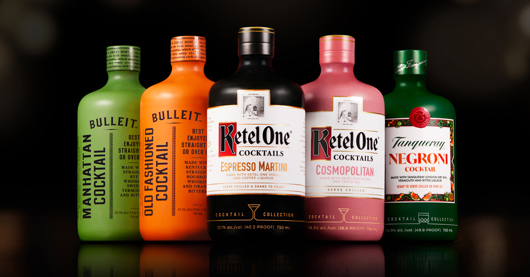 🍸 Diageo Takes Ketel One, Tanqueray Into Premium RTDs Set