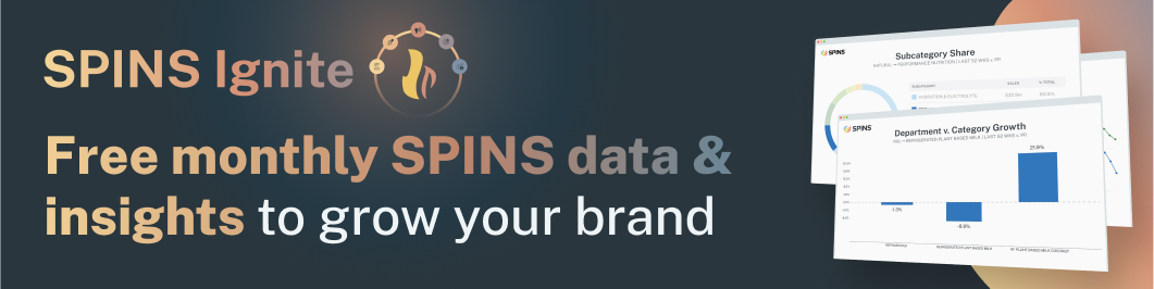 Free monthly SPINS data and insights to grow your brand