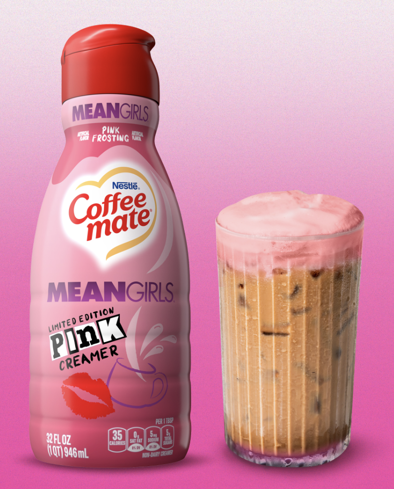 🎀 So Fetch: Coffee Mate Unveils Mean Girls Creamer 