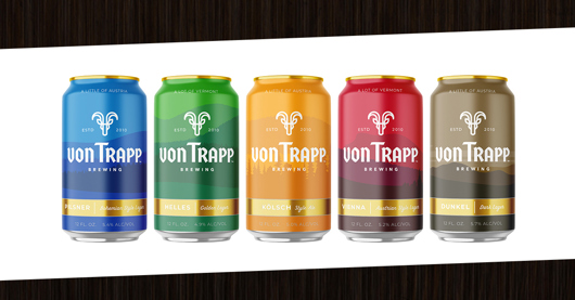 🐐 Vermont’s von Trapp Brewing Refreshes Brand