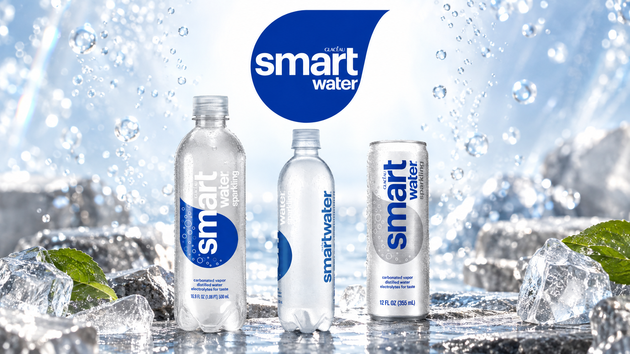 Smartwater Takes Fresh Swing at Sparkling