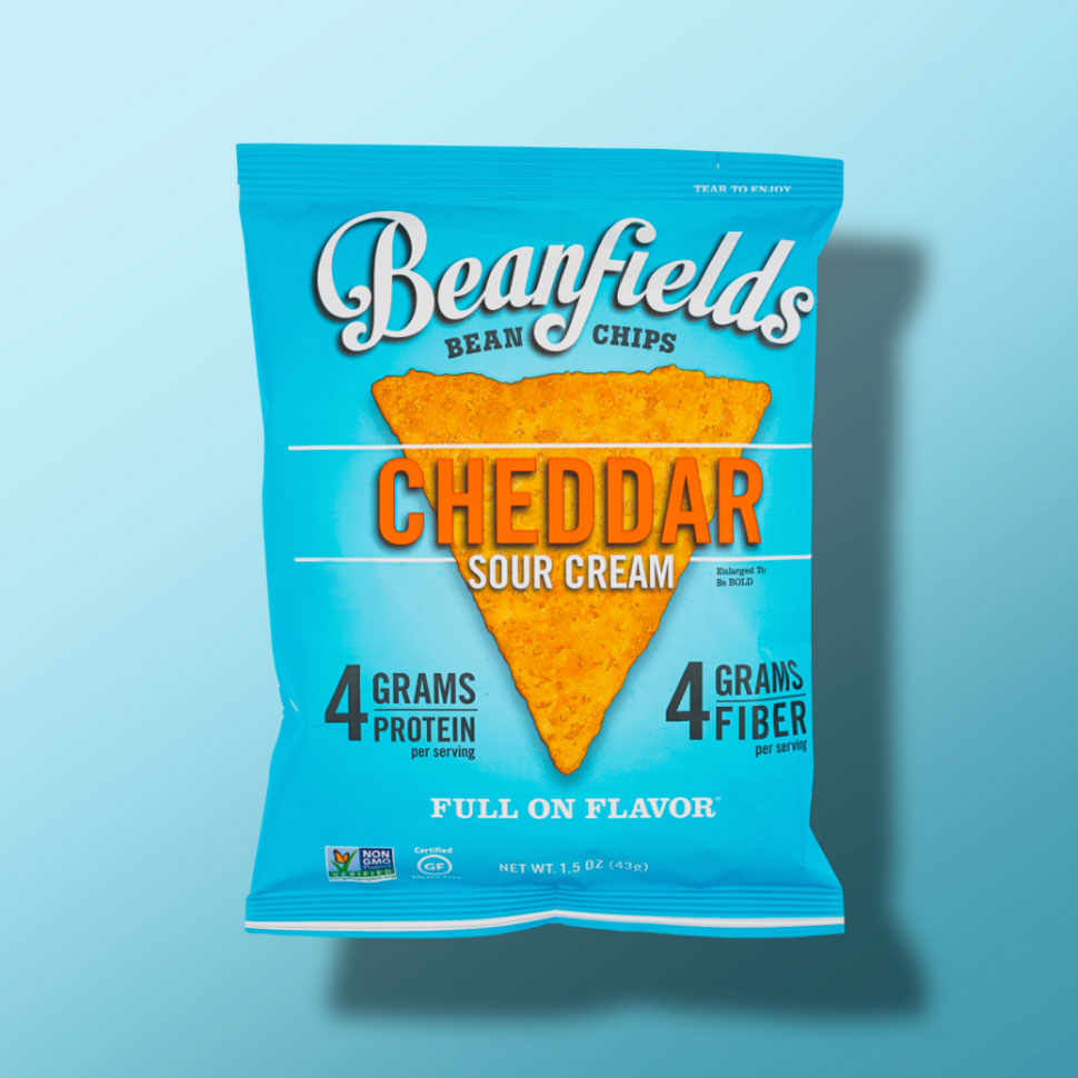 Beanfields Vegan Sour Cream and Cheddar