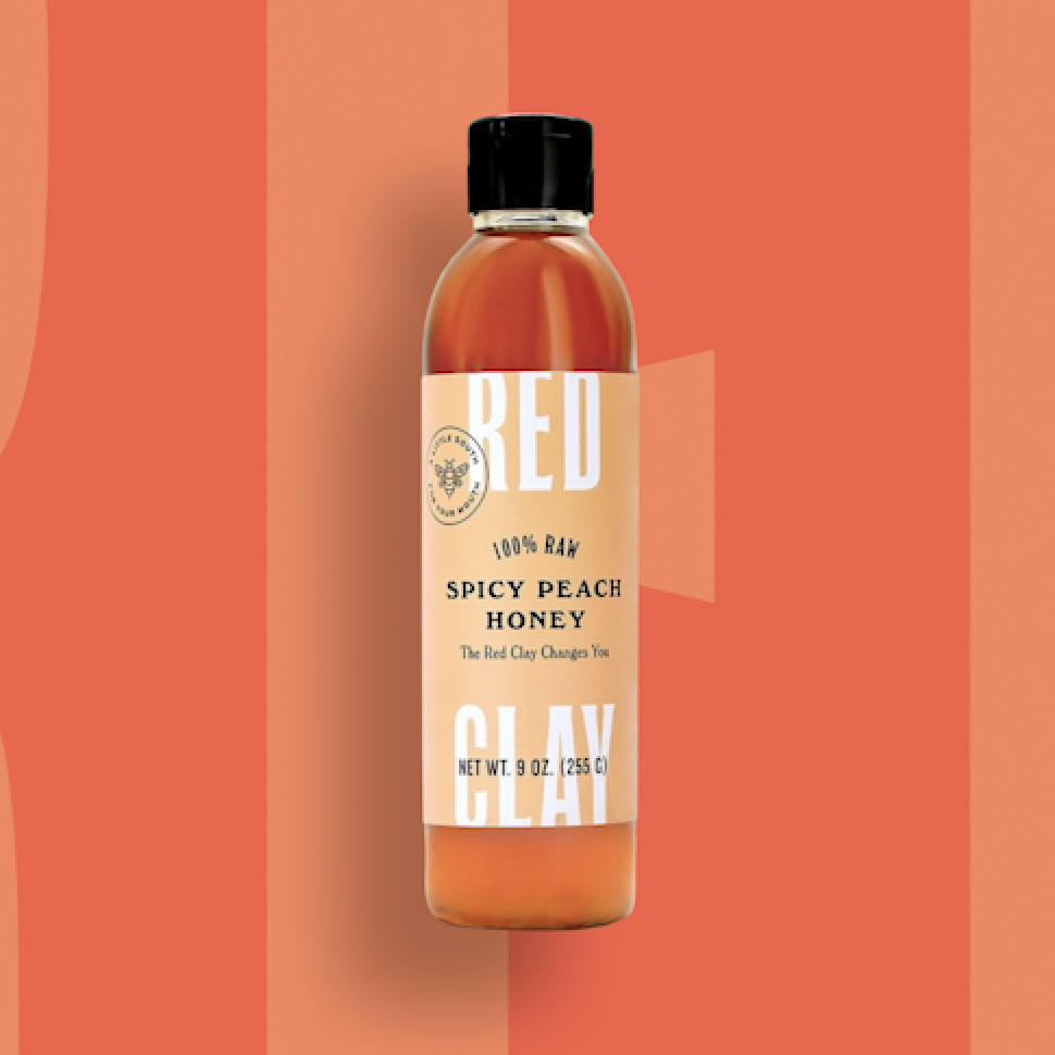 Red Clay Peach Hot Honey 