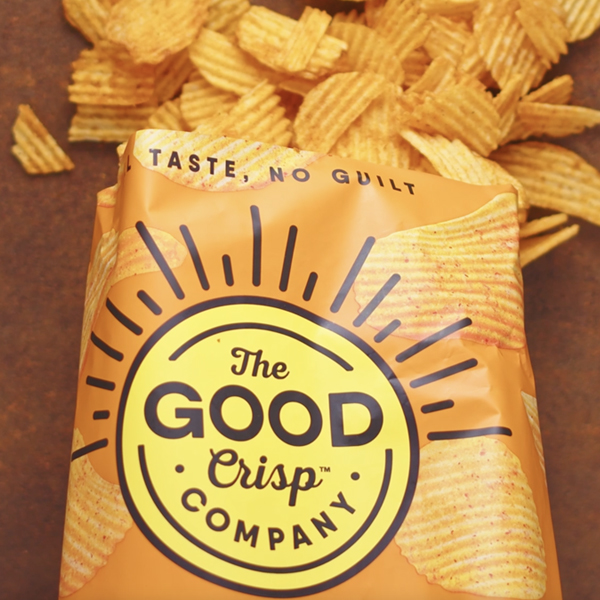 The Good Crisp Company Ridged Chips