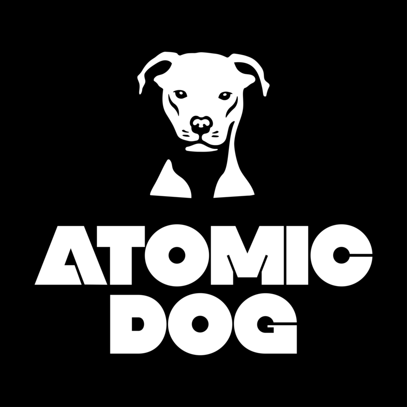 Logo for Atomic Dog Hard Cider