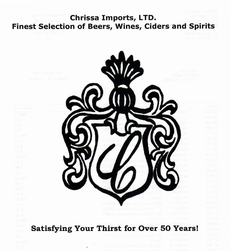Sales Representatives for South Bay and East Bay - Chrissa Imports, LTD.