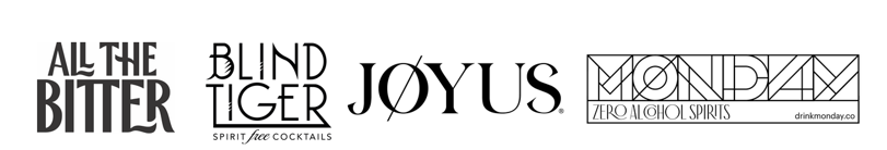 Logo for Blind Tiger, Jøyus, Monday, and All the Bitter