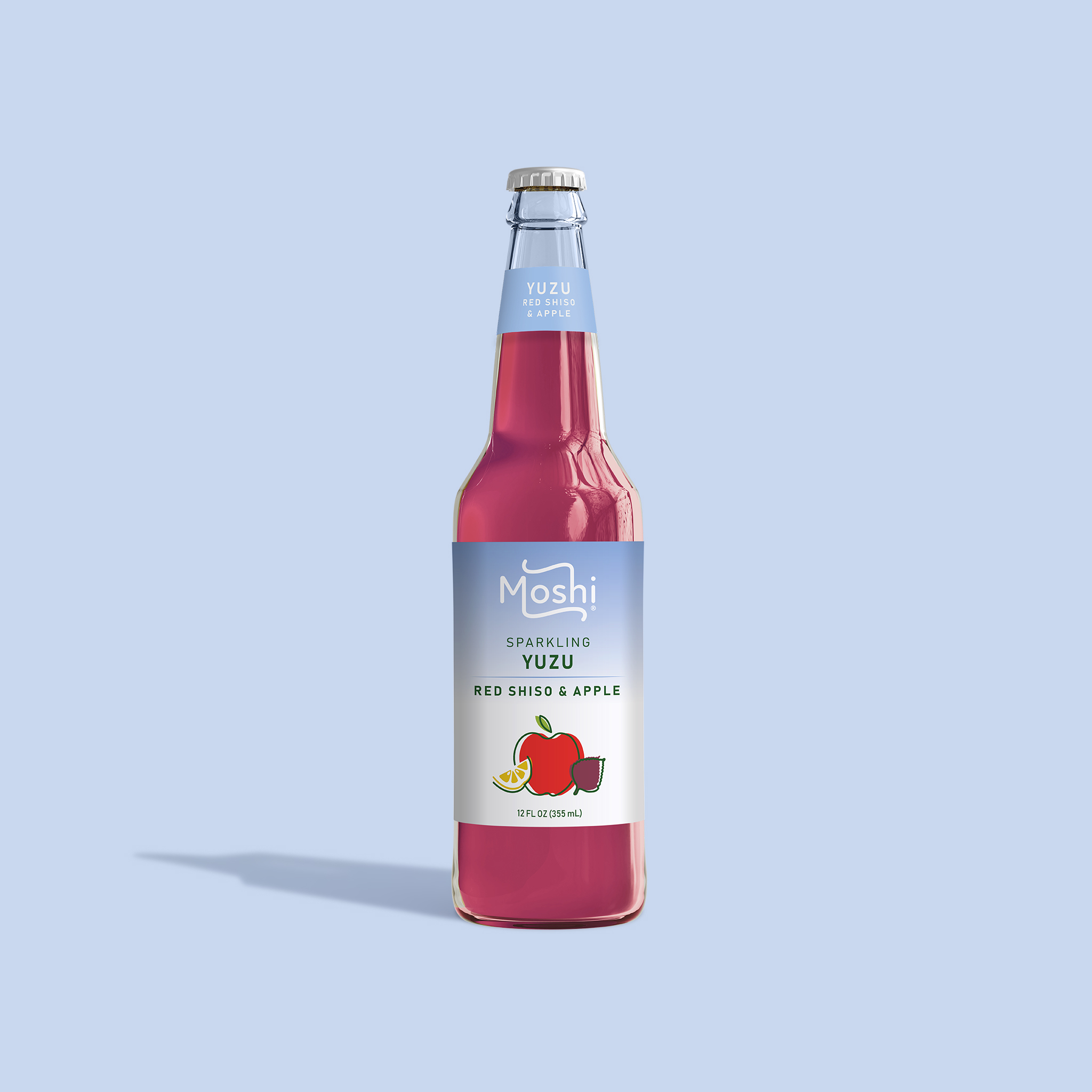 Moshi Sparkling Yuzu - Red Shiso & Apple