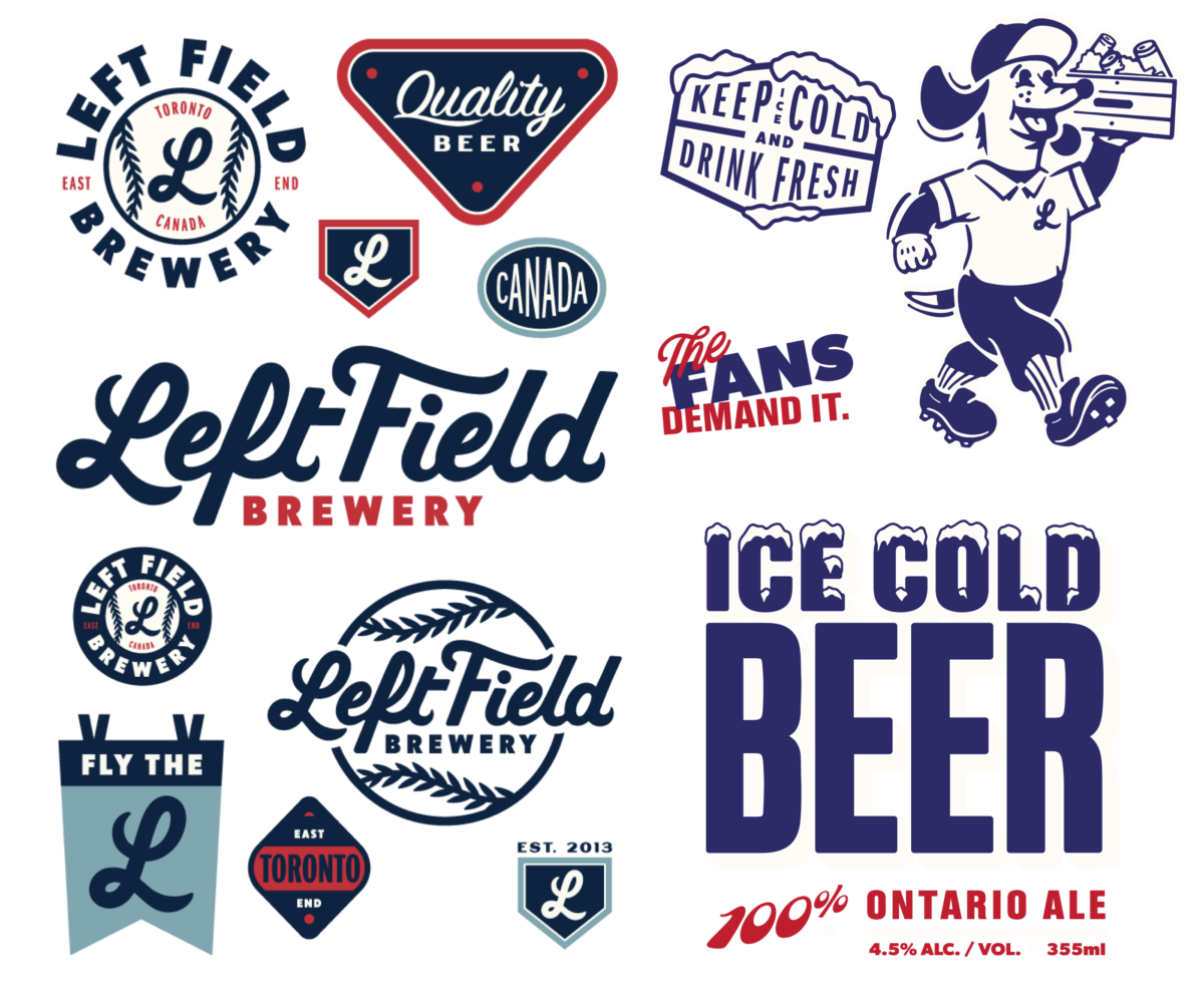 Left Field Brewery Brand Refresh by CODO Design