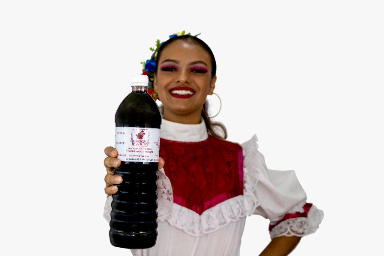 Our Hibiscus Flower Extract - Ready to dilute ! 