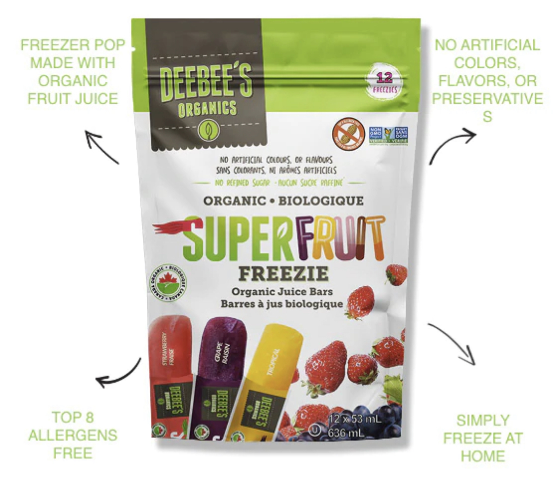 Organic Juice Pops