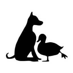DOG AND A DUCK