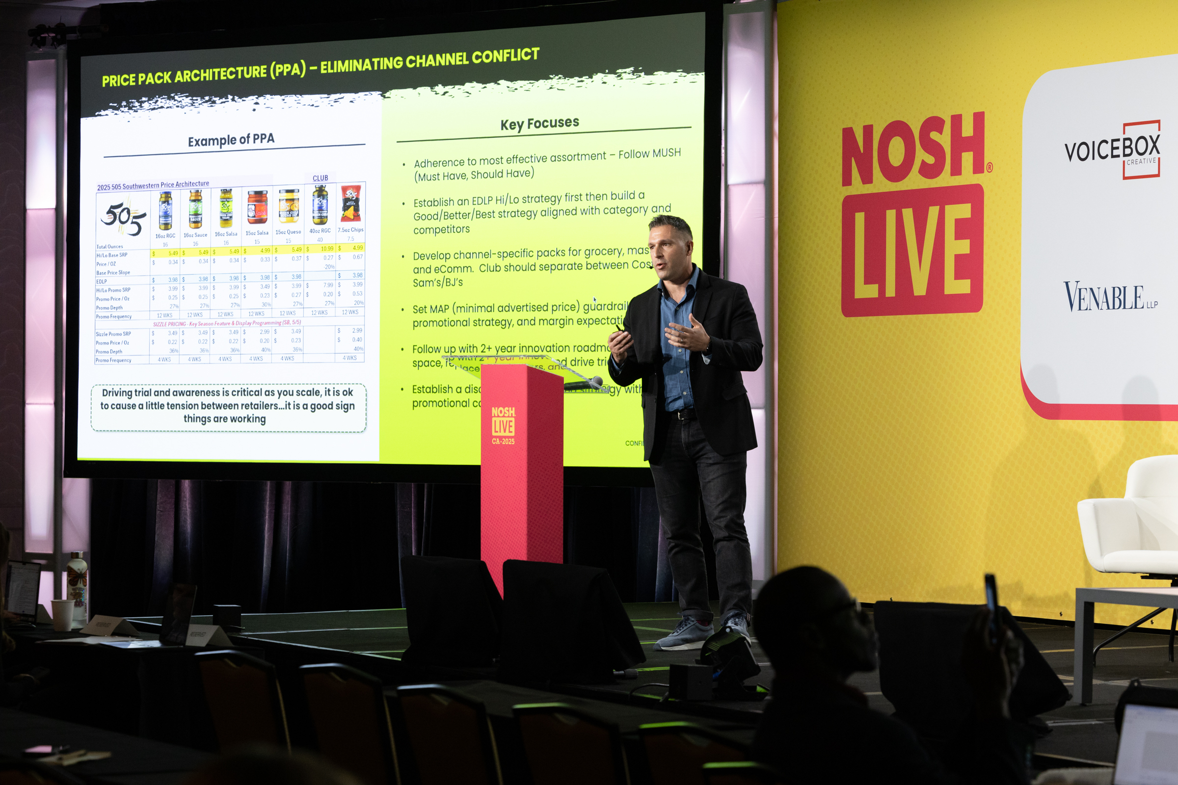 Nosh Live speaker