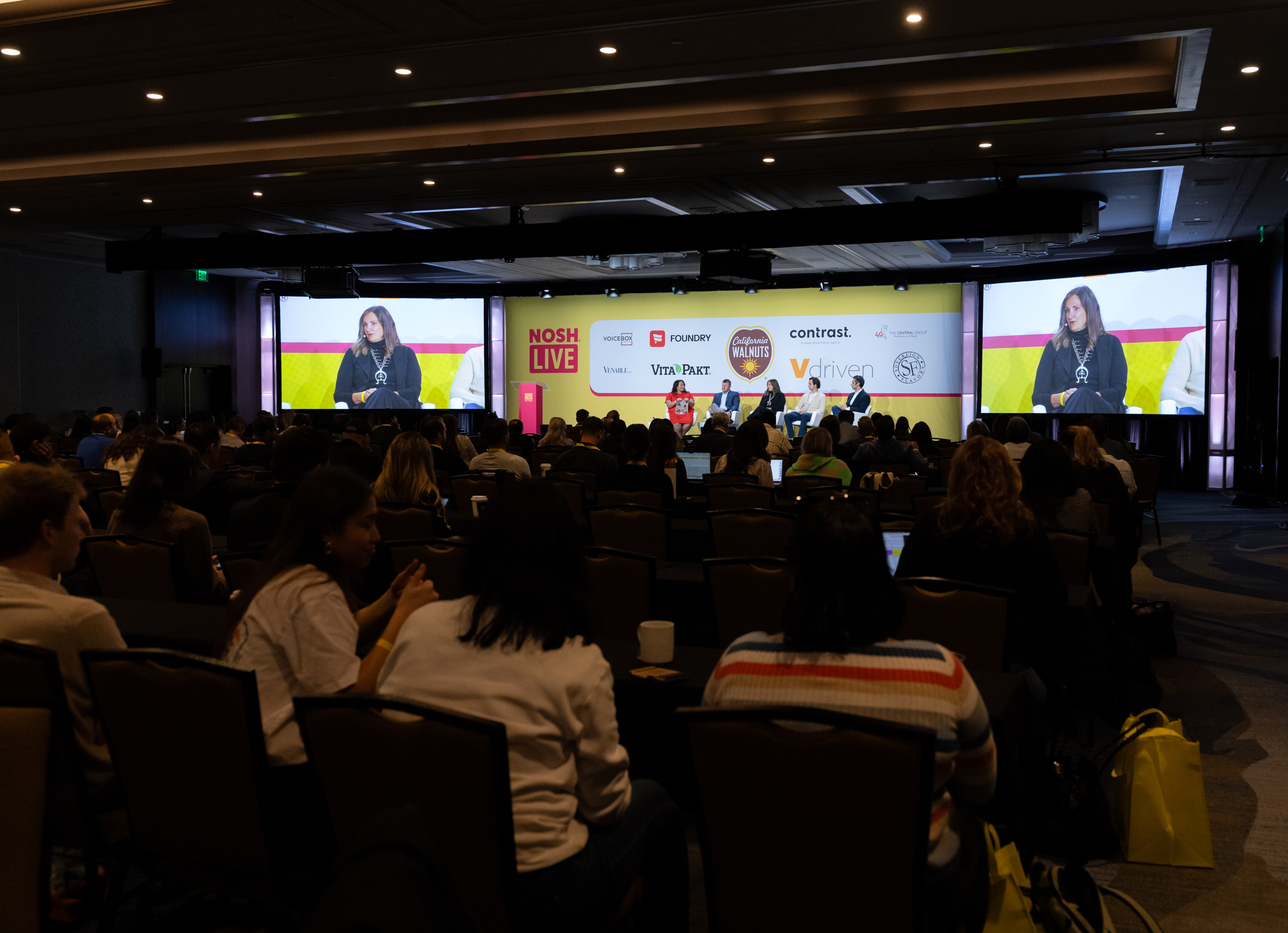 Nosh Live sessions and speakers