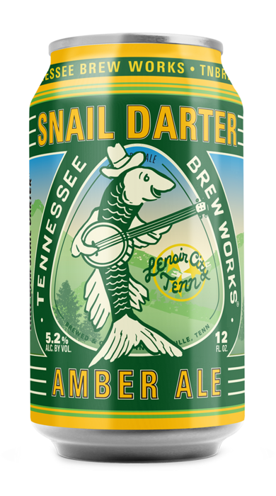 Tennessee Brew Works to Release Snail Darter Amber Exclusively at Festival in Lenoir City, Tenn.