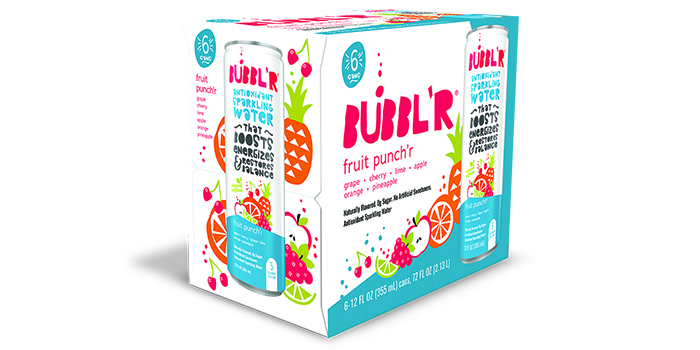 BUBBL'R Announces a New Flavor in the Forecast: Fruit Punch'r!