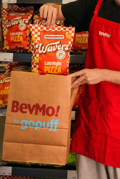David Dobrik’s Snack Brand Wavers Launches Nationally with Gopuff and BevMo! Stores Across California