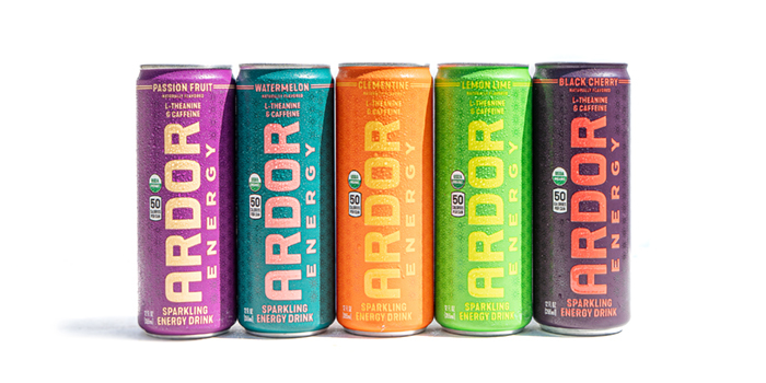 Ardor Energy Launches New Line of Sparkling Energy Drinks Made with Organic Fruit Juice