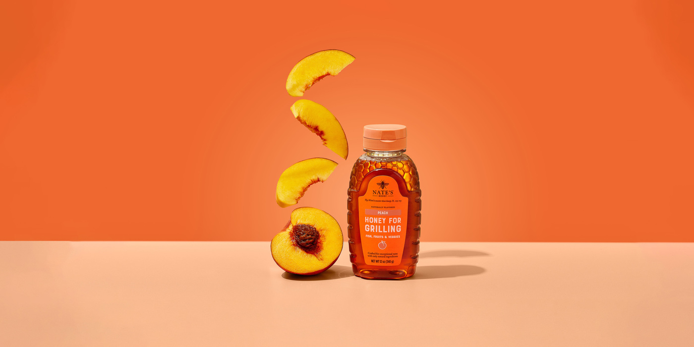 Nate’s Honey Ignites Summer Flavor with New All-Natural Peach Honey