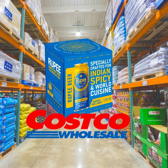 Rupee Indian Beer Launches in California at Select Costco Locations