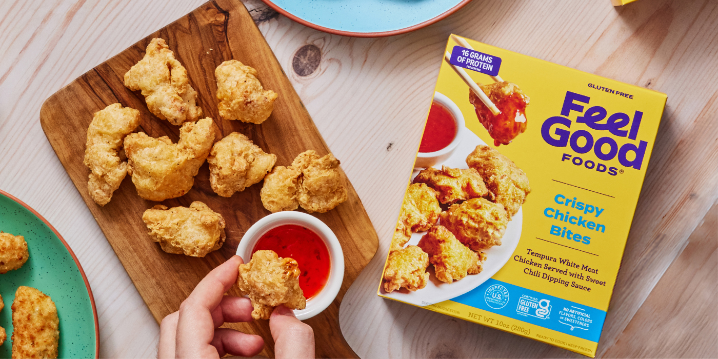 Feel Good Foods Delivers Craveable, Gluten-Free Satisfaction With New Crispy Chicken Bites