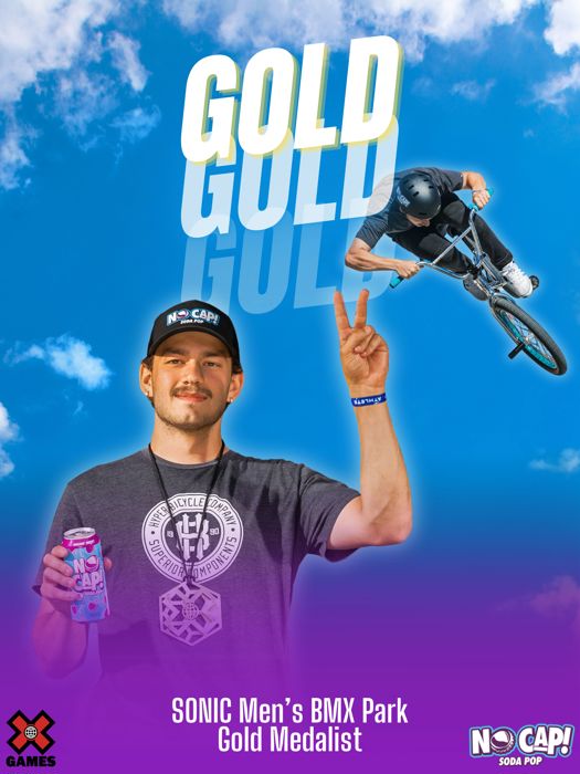 No Cap! Soda Pops Off at X Games Salt Lake City with Triple Podium Finish