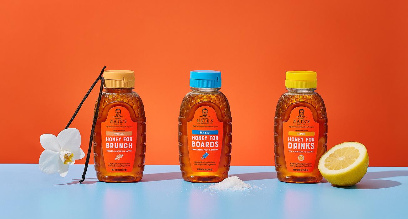 Nate’s Honey Launches Three New Naturally Flavored Honeys to Expand Honey Usage