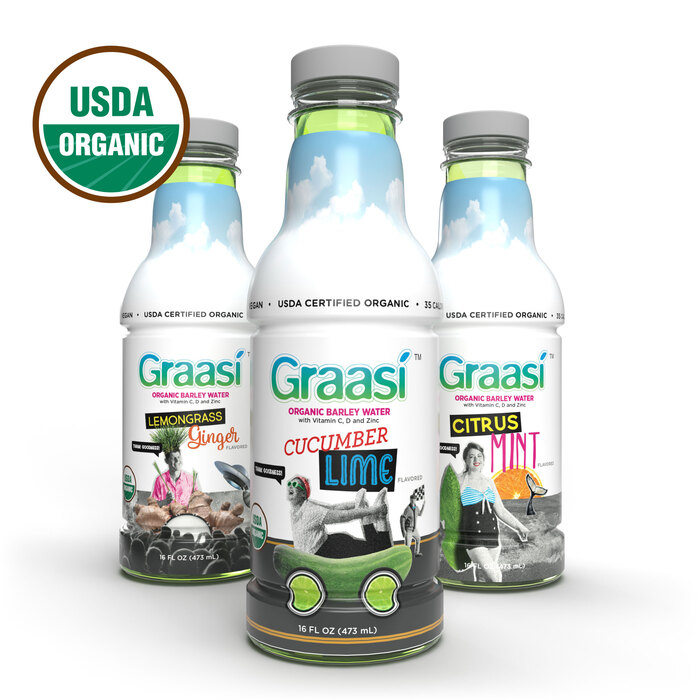 Graasi Organic Barley Water Expands Footprint Through Partnership with Kill Cliff FC Training Center