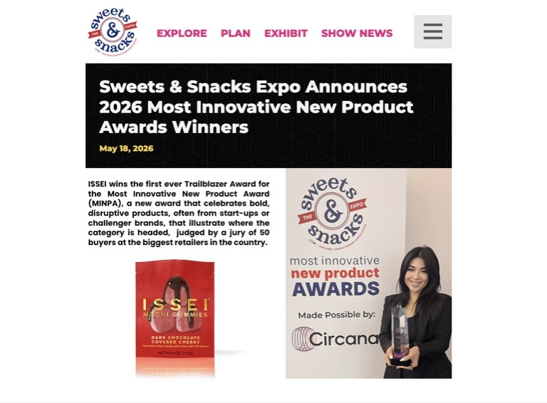 Trailblazer Award-Winning Candy Brand ISSEI Selected for Olive Young's First U.S. Store Launch
