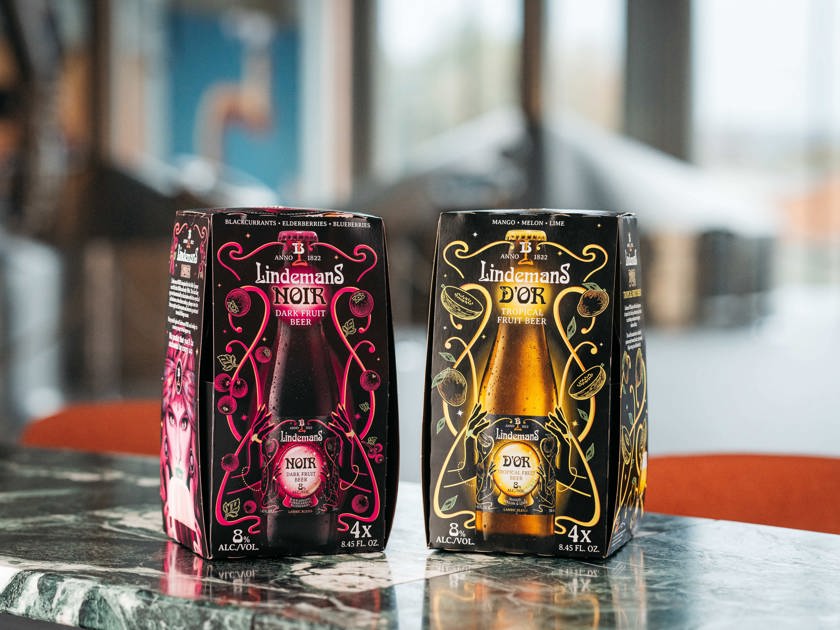 Lindemans Brewery Launches New 8% ABV Fruit Beers: Lindemans d'Or
