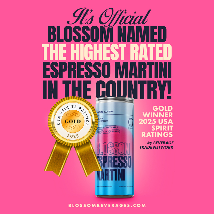 Blossom Espresso Martini Named Highest-Rated Espresso Martini in America at 2025 USA Spirits Ratings