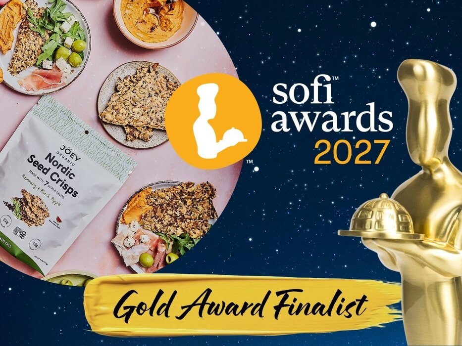 Jöey Nordic Seed Crisps Announced as 2027 sofi Award Finalist by the Specialty Food Association, image 1