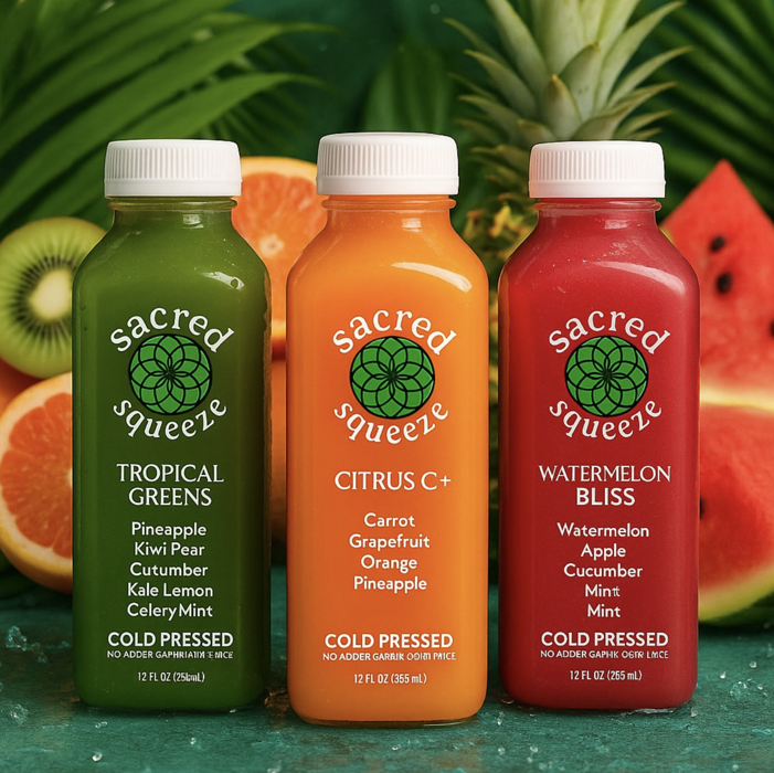 New Hand-Crafted Beverage Company, Sacred Squeeze, Brings Farm-to-Bottle Freshness to Los Angeles