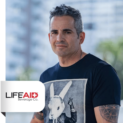 Aaron Hinde, President + Cofounder, LIFEAID -