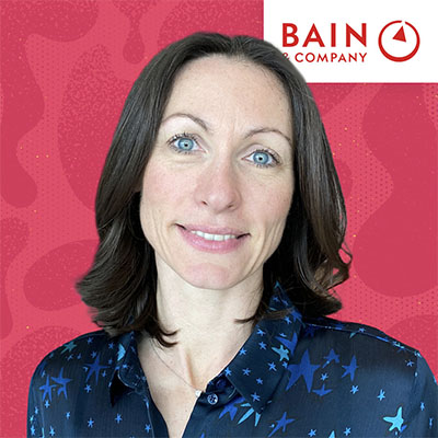 Charlotte Apps, Global EVP, Consumer Products, Bain -