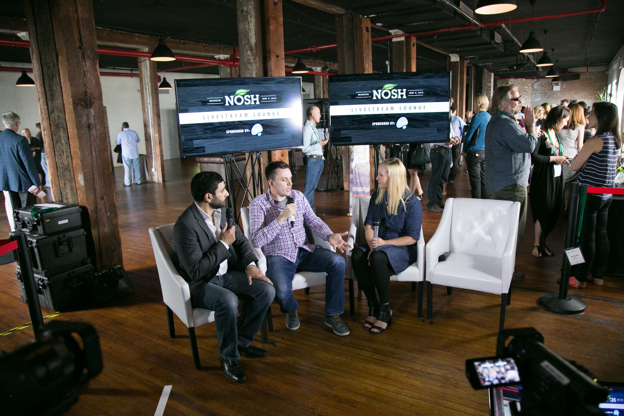 Project NOSH Brooklyn 2016: Livestream Lounge