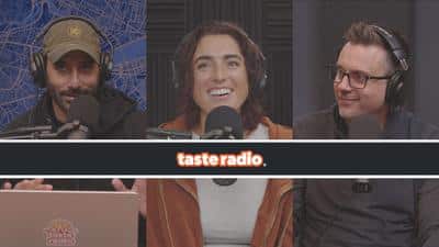 It’s A Wrap. Gold, Tom. Red Wine, White Teeth. 'Swiss' Bourbon. Pita & Garlic.