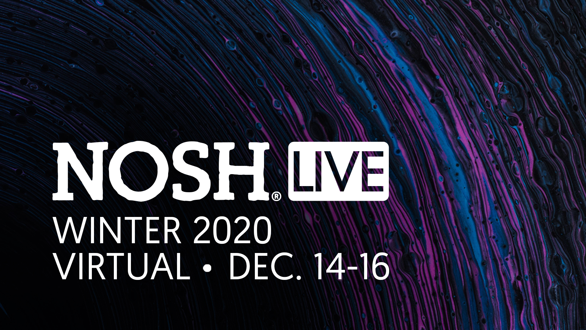 NOSH Live Winter 2020
