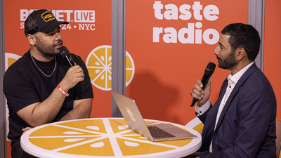 Taste Radio Studio Interview with Hamid Saify of Lucky Beverage Co.