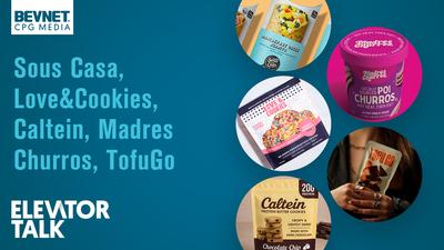 Elevator Talk Episode 131: Sous Casa, Love&Cookies, Caltein, Madres Churros, TofuGo