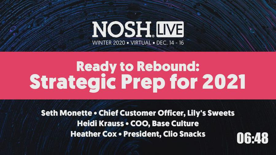 NOSH Live Winter 2020 - Ready to Rebound: Strategic Prep for 2021