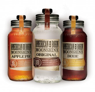 American Born Moonshine bottles