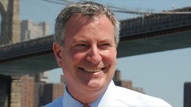 New York City Mayor Bill de Blasio