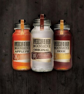 American Born Moonshine Jars