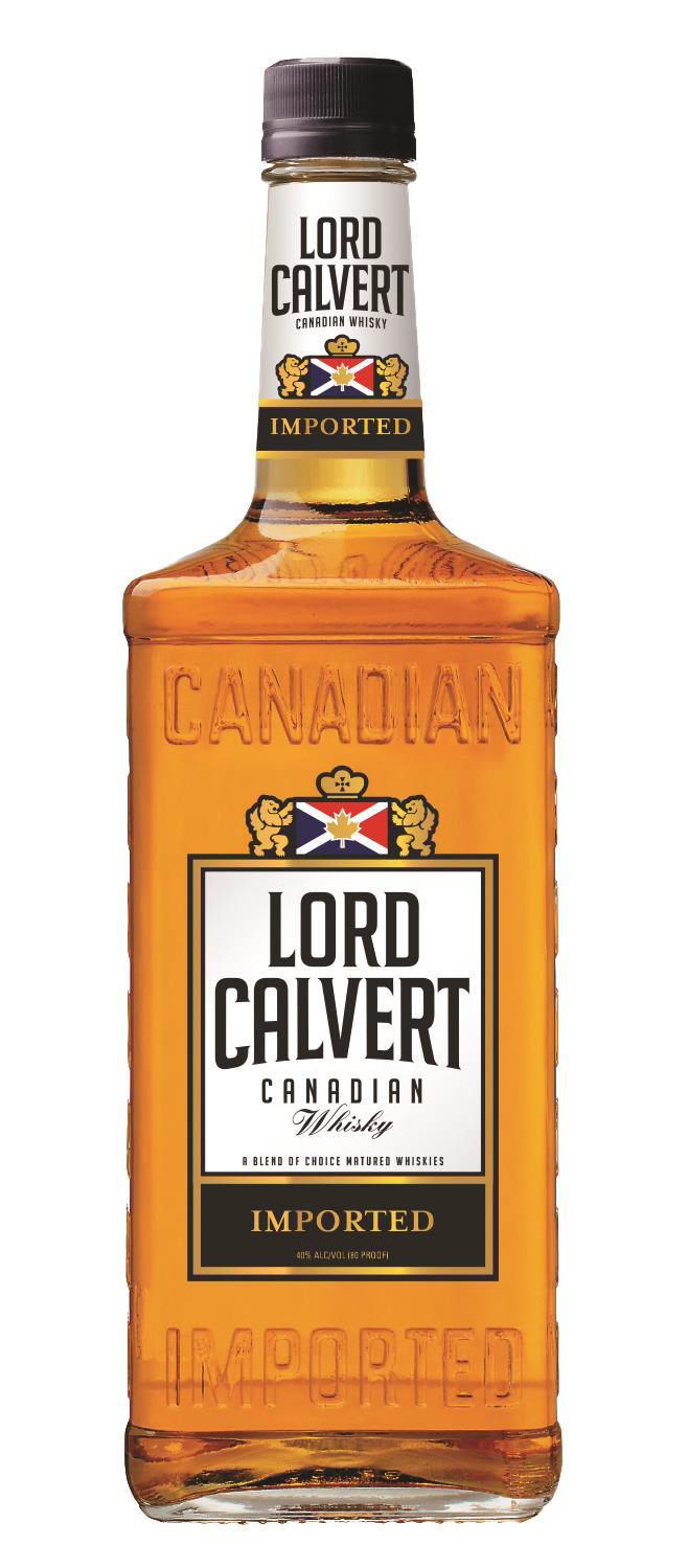 Lord Calvert Canadian Whisky Reverts Back to Embossed Bottle, Revamps