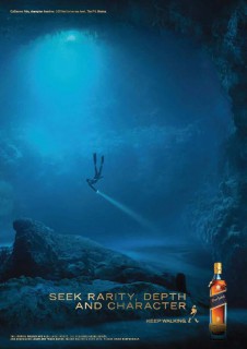 Strength of Character Makes for New Johnnie Walker(R) Advertising Campaign