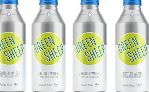 Green Sheep Water Launches in Ball’s Alumi-Tek Bottle