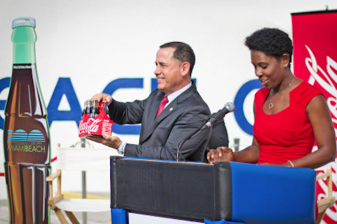 Coca-Cola Celebrates Miami Beach’s 100th Birthday with Commemorative Bottles